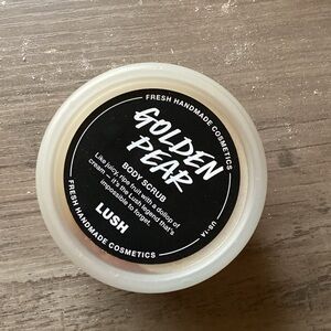New Lush Golden Pear Body Scrub